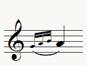 Equivalent en notation petites notes