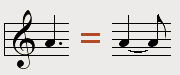 point de prolongation versus liaison