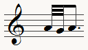 Mordant inférieur très rapide notation ancienne