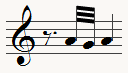 Mordant inférieur très rapide notation moderne